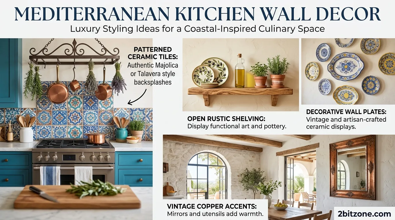 Mediterranean Kitchen Wall Decor