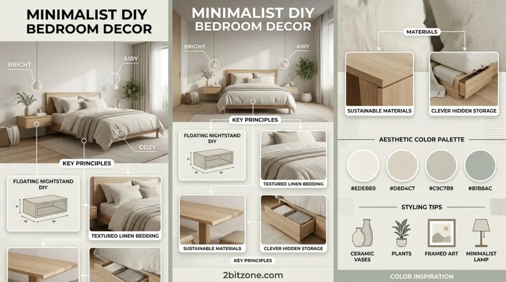Minimalist Diy Bedroom Decor