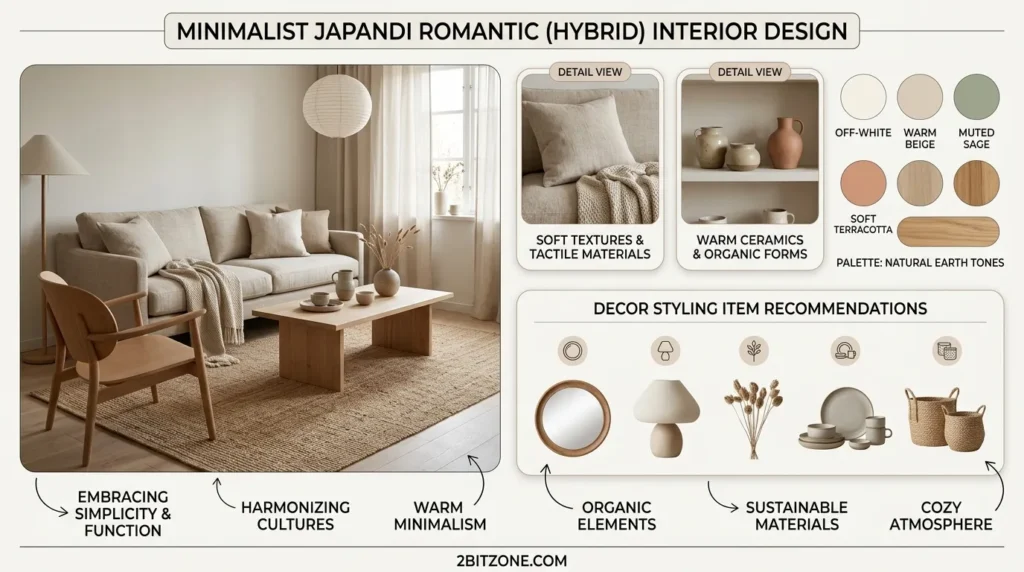 Minimalist Japandi Romantic Hybrid