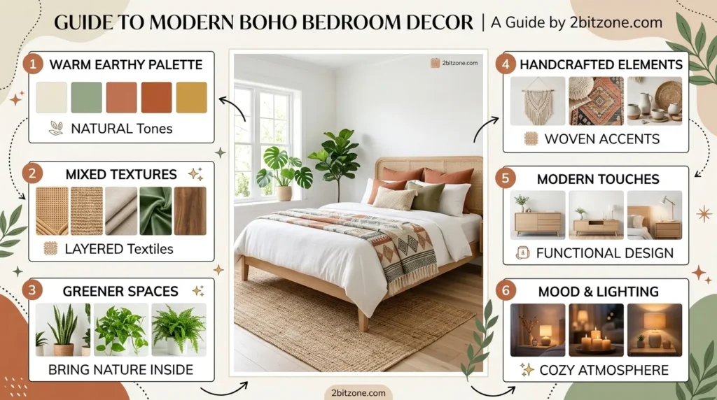 Modern Boho Bedroom Decor