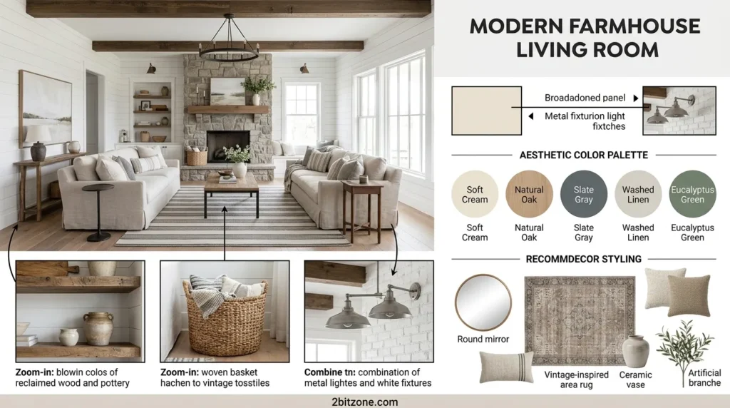 Modern Farmhouse Living Room