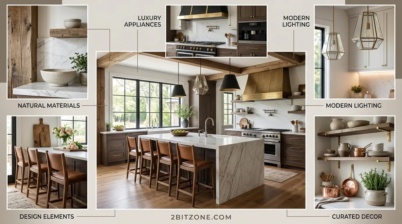 Modern Rustic Kitchen Decor