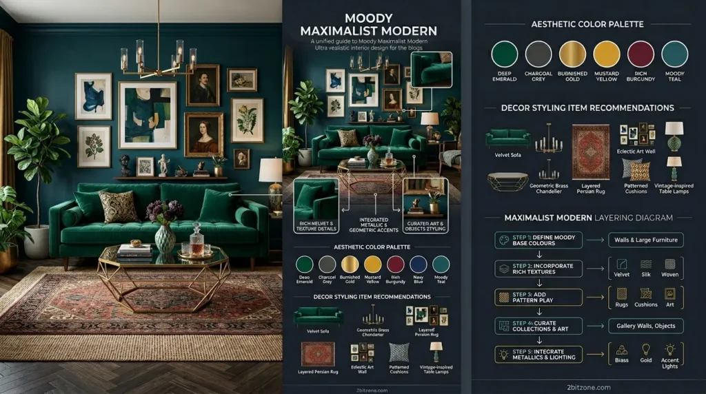 Moody Maximalist Modern