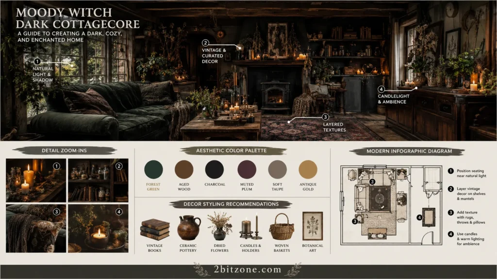Moody Witch Dark Cottagecore