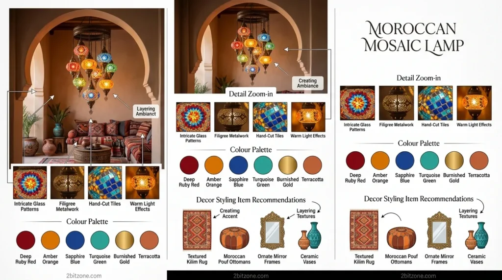 Moroccan Mosaic Lamp