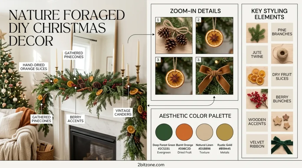 Nature Foraged Diy Christmas Decor