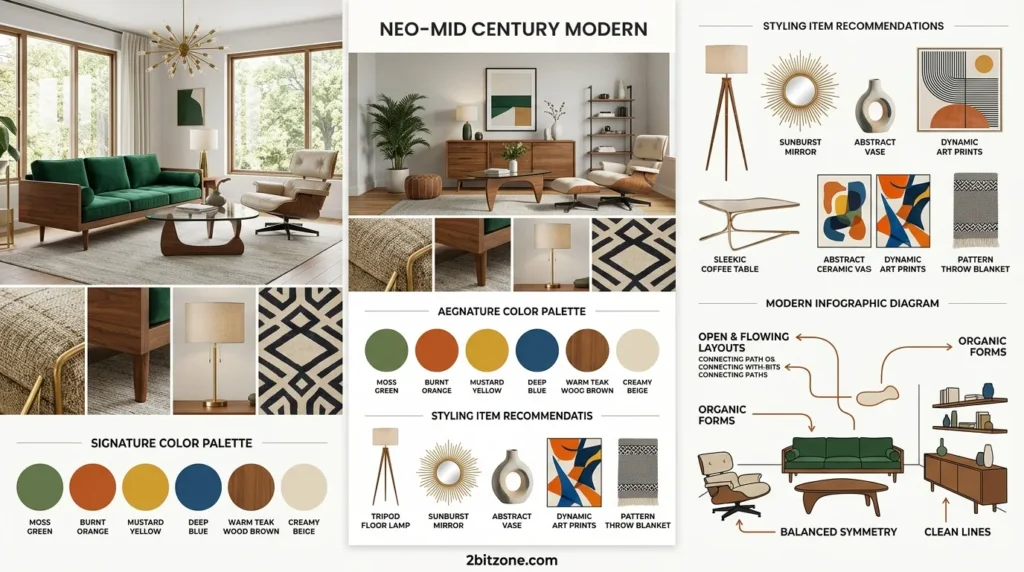 Neo Mid Century Modern