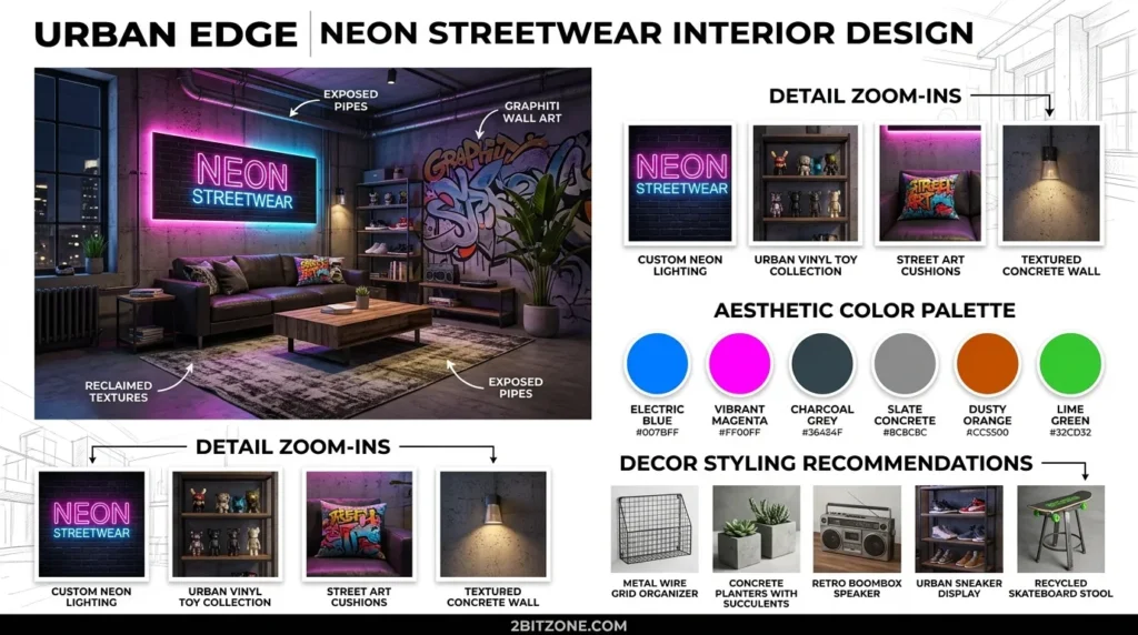 Neon Streetwear Urban Edge