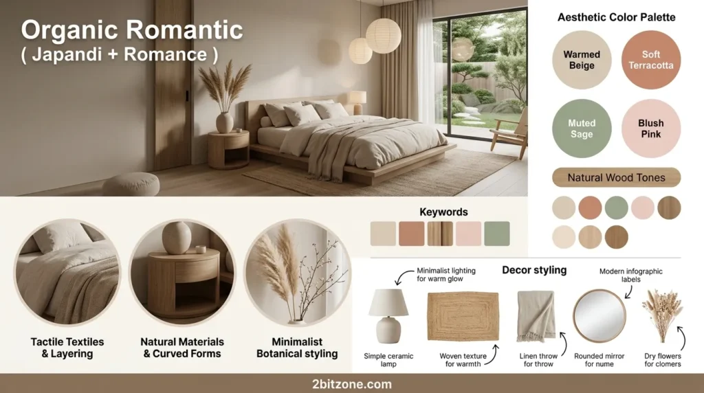 Organic Romantic Japandi Romance