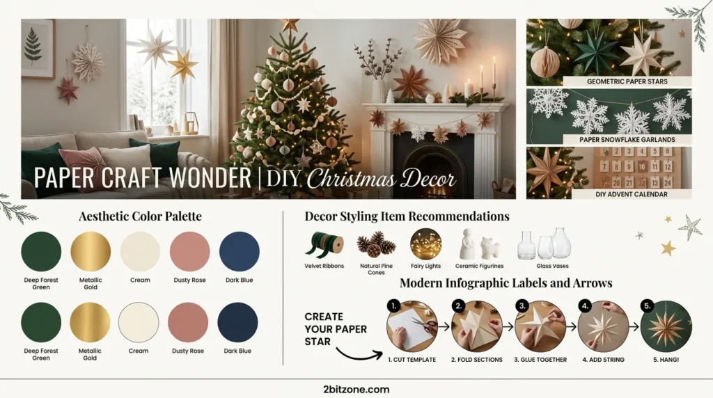 Paper Craft Wonder Diy Christmas Decor