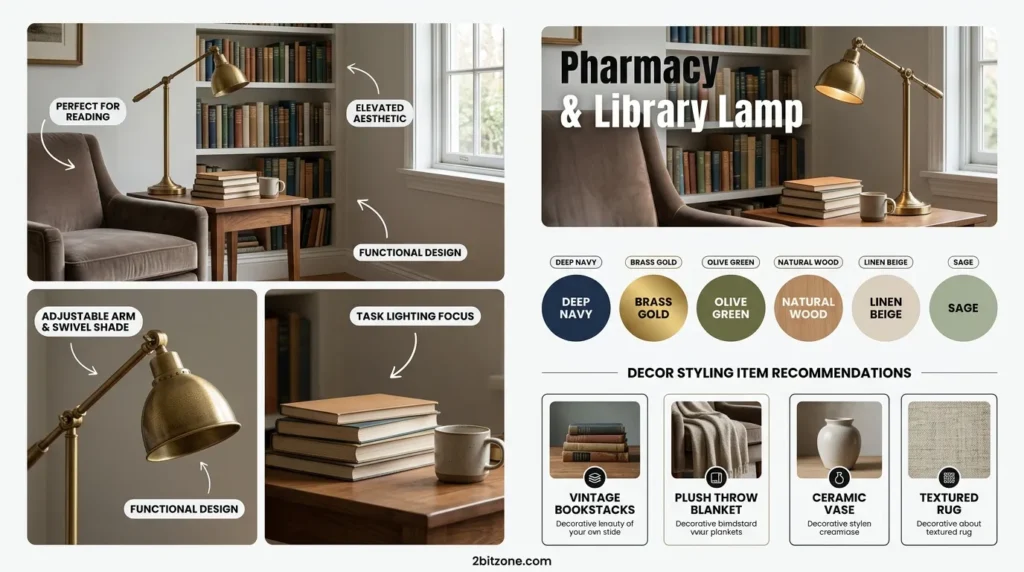 Pharmacy Library Lamp