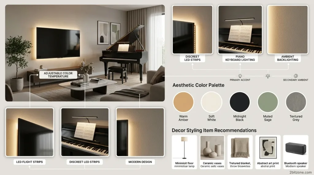 Piano Tv Backlight Lamp 2