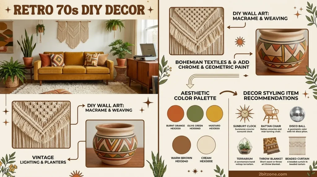 Retro 70s Diy Decor