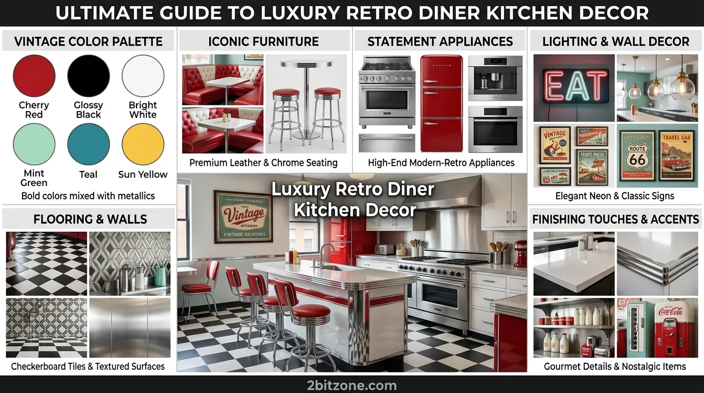 Retro Diner Kitchen Decor