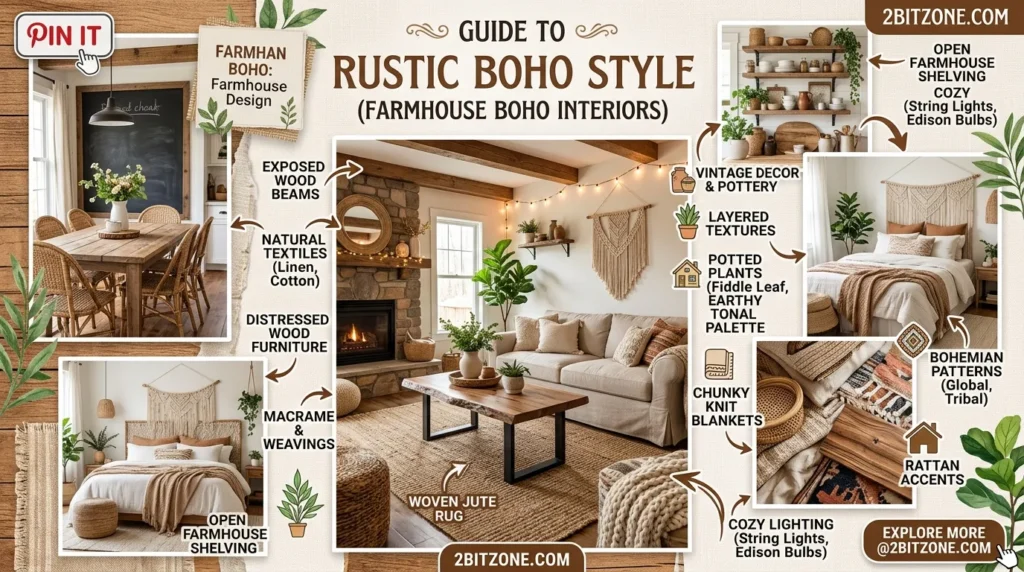 Rustic Boho Farmhouse Boho