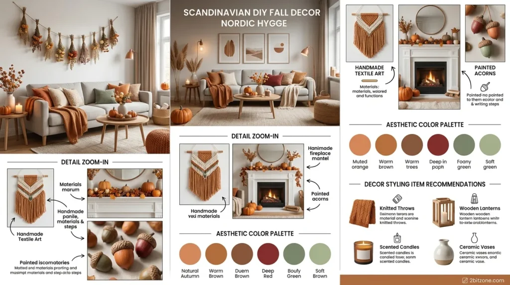 Scandinavian Diy Fall Decor Nordic Hygge