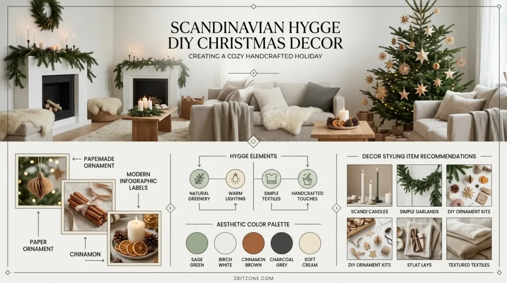 Scandinavian Hygge Diy Christmas Decor