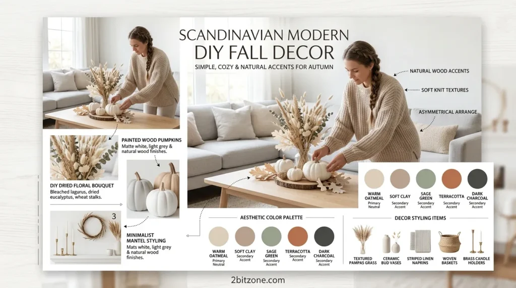 Scandinavian Modern Diy Fall Decor