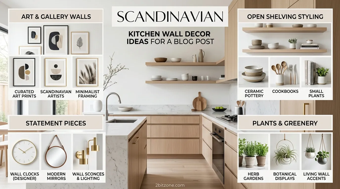 Scandinavian Kitchen Wall Decor