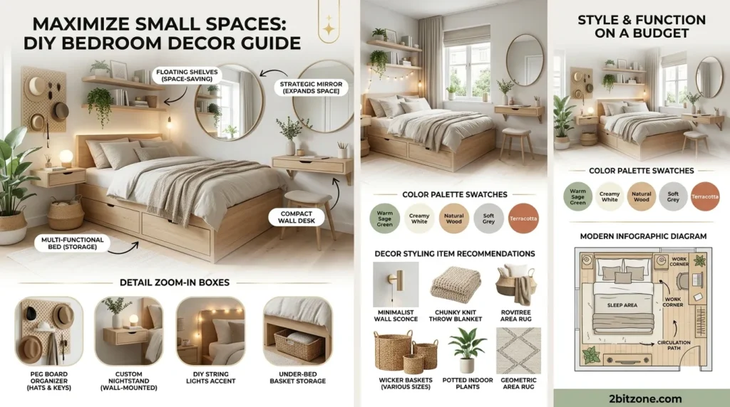 Small Space Diy Bedroom Decor