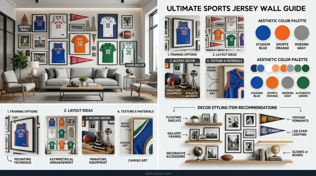 Sports Jersey Wall