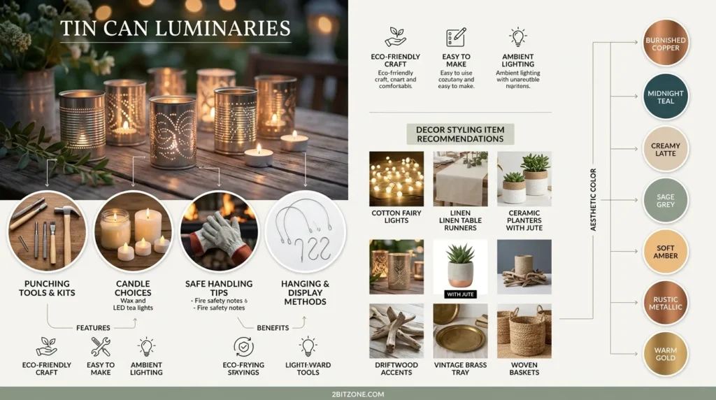 Tin Can Luminaries