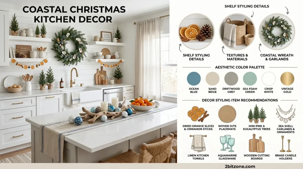 Traditional Red Green Kitchen Christmas Decor 2