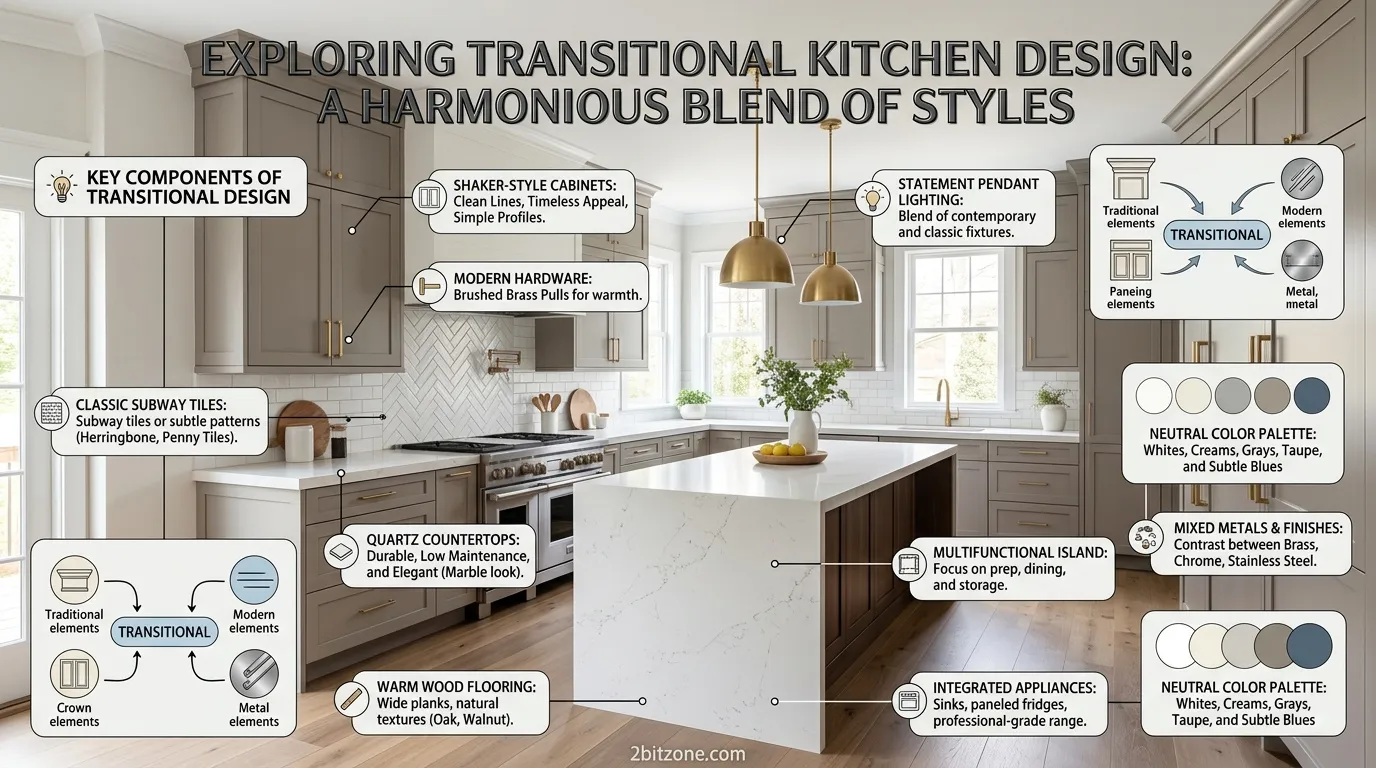 Transitional Kitchen Decor