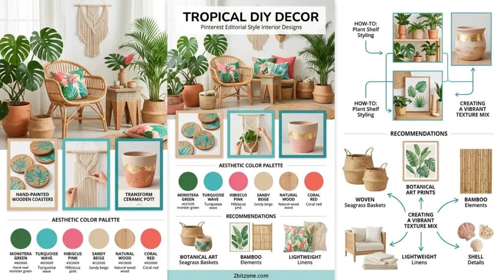 Tropical Diy Decor