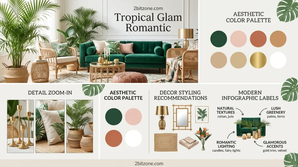 Tropical Glam Romantic