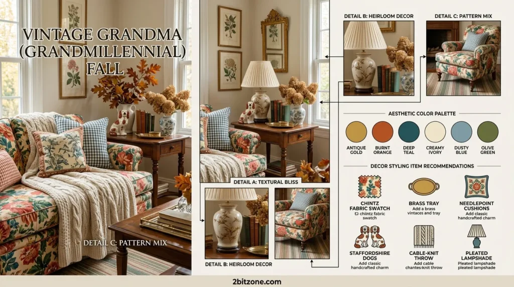 Vintage Grandma Grandmillennial Fall