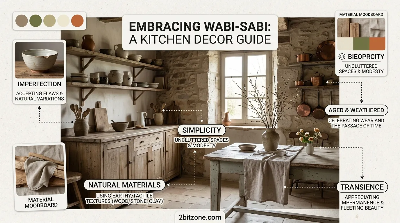 Wabi Sabi Kitchen Decor