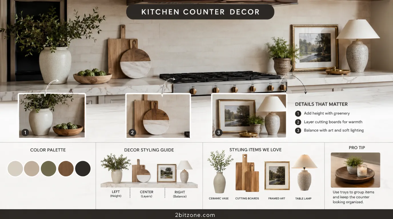 Kitchen Counter Decor